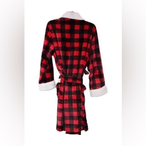 Martha Stewart Collection women's Plush Robe One size fits most - Picture 6 of 8